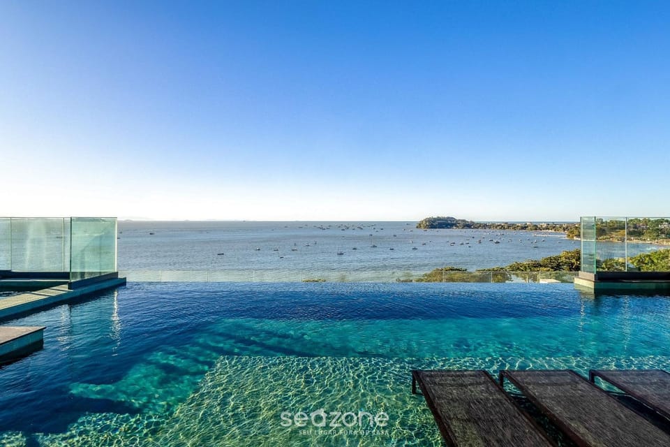 Pool view, Sea view, Swimming pool