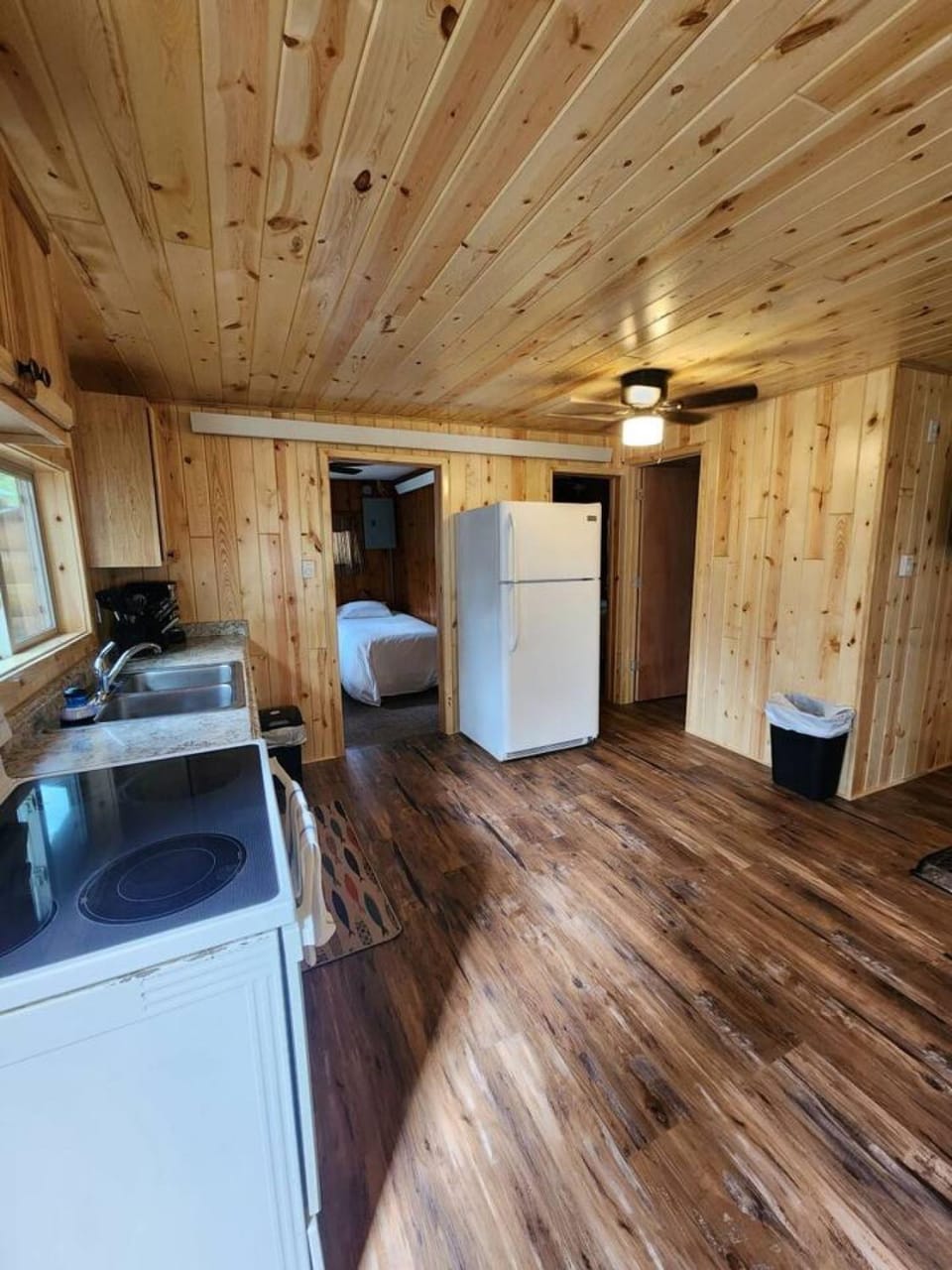 Cabin 8 - A newly remodeled with shaded deck on the lakeshore Cabin in Minnesota