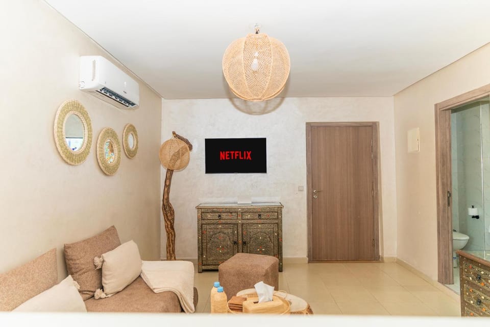 Studio calme au cœur de Marrakech Guiliz, proche Victor Hugo Apartment in Marrakesh