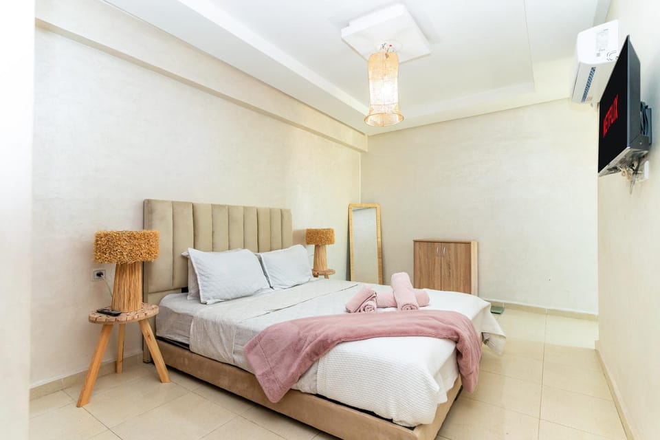Studio calme au cœur de Marrakech Guiliz, proche Victor Hugo Apartment in Marrakesh