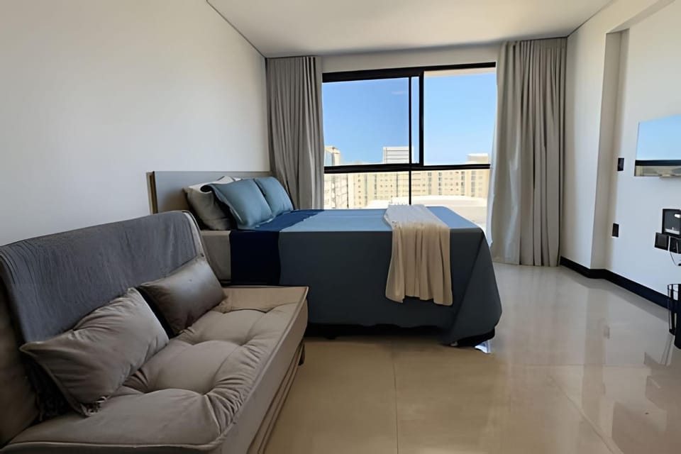 Photo of the whole room, Bedroom