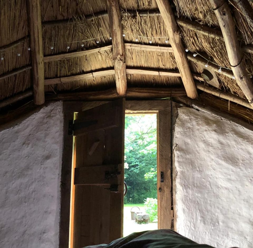Thatched Roundhouse in Somerset Woodland Luxury tent in South Somerset District