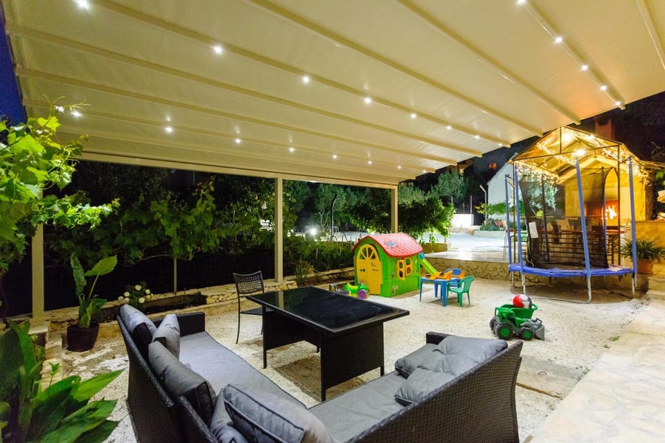 Children play ground, Seating area