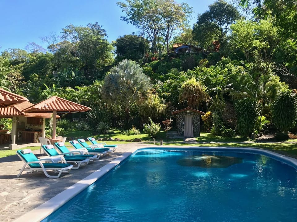 Natural landscape, Hiking, Swimming pool