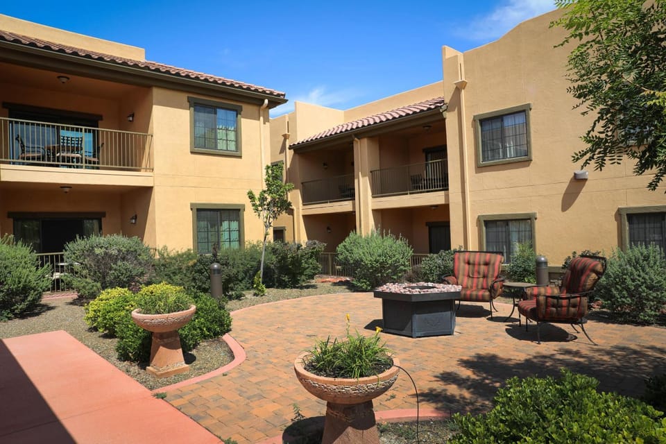 Property building, Patio