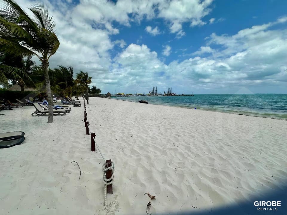 Day, Natural landscape, Beach, Sea view, sunbed