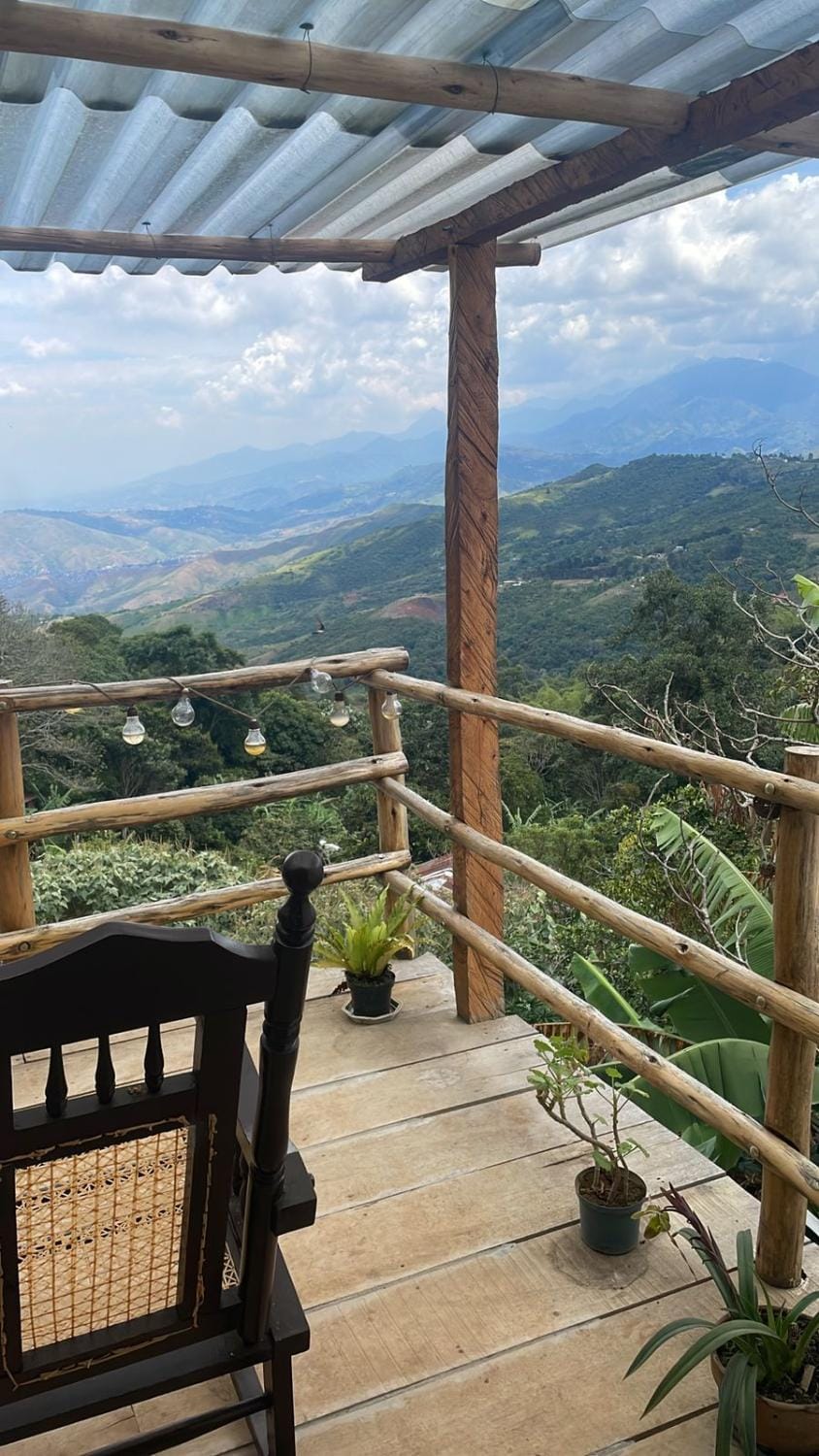 Natural landscape, Balcony/Terrace, Mountain view