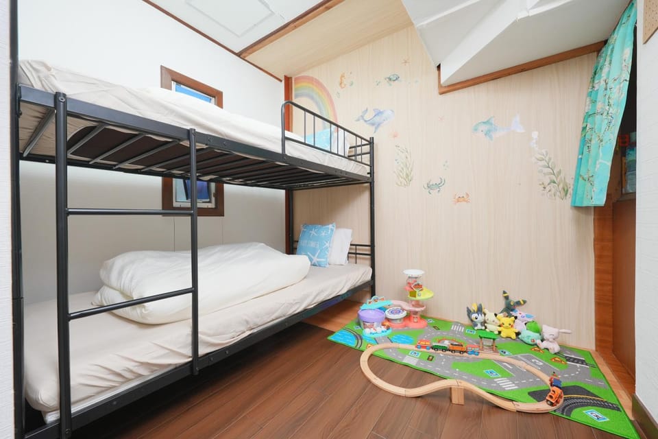 Children play ground, bunk bed