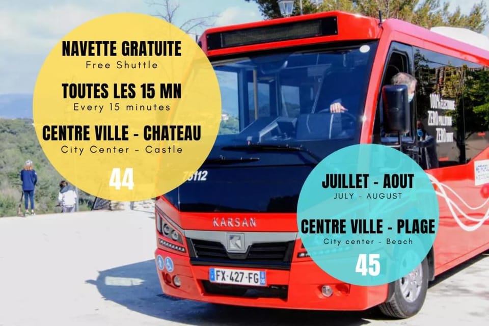 Charmant 2 pièces avec vue Mer au coeur du village Apartment in Cagnes-sur-Mer