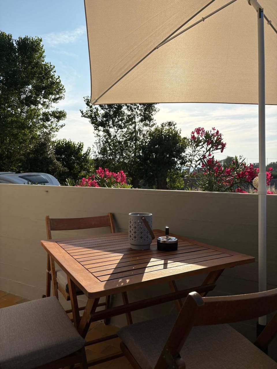 Natural landscape, Balcony/Terrace, Dining area