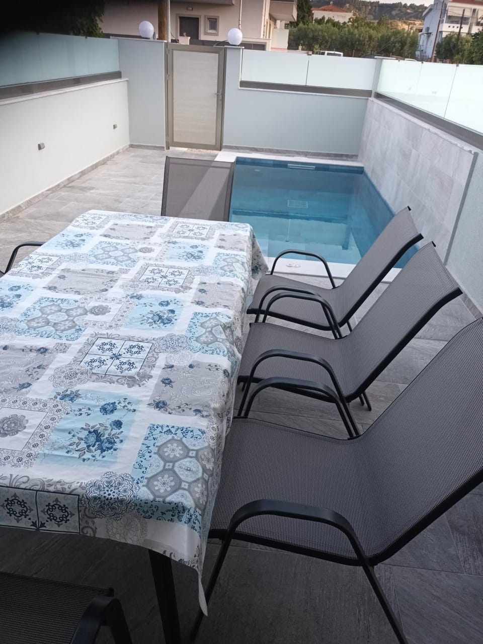 Twins house pool 2 House in Nikiti