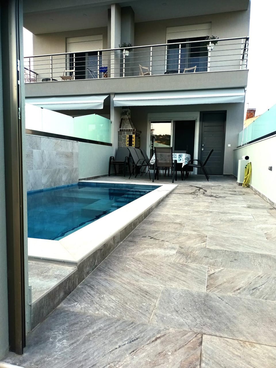 Twins house pool 2 House in Nikiti