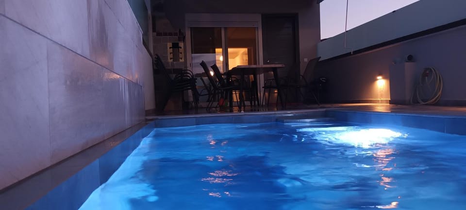 Twins house pool 2 House in Nikiti