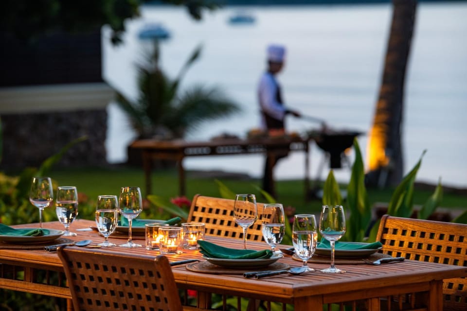 BBQ facilities, Dinner, Sunset