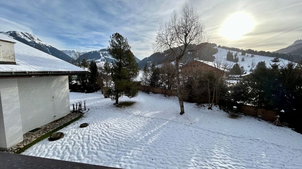 Swiss Alps Delight-Cozy High Style Luxurious Flat Apartment in Saanen
