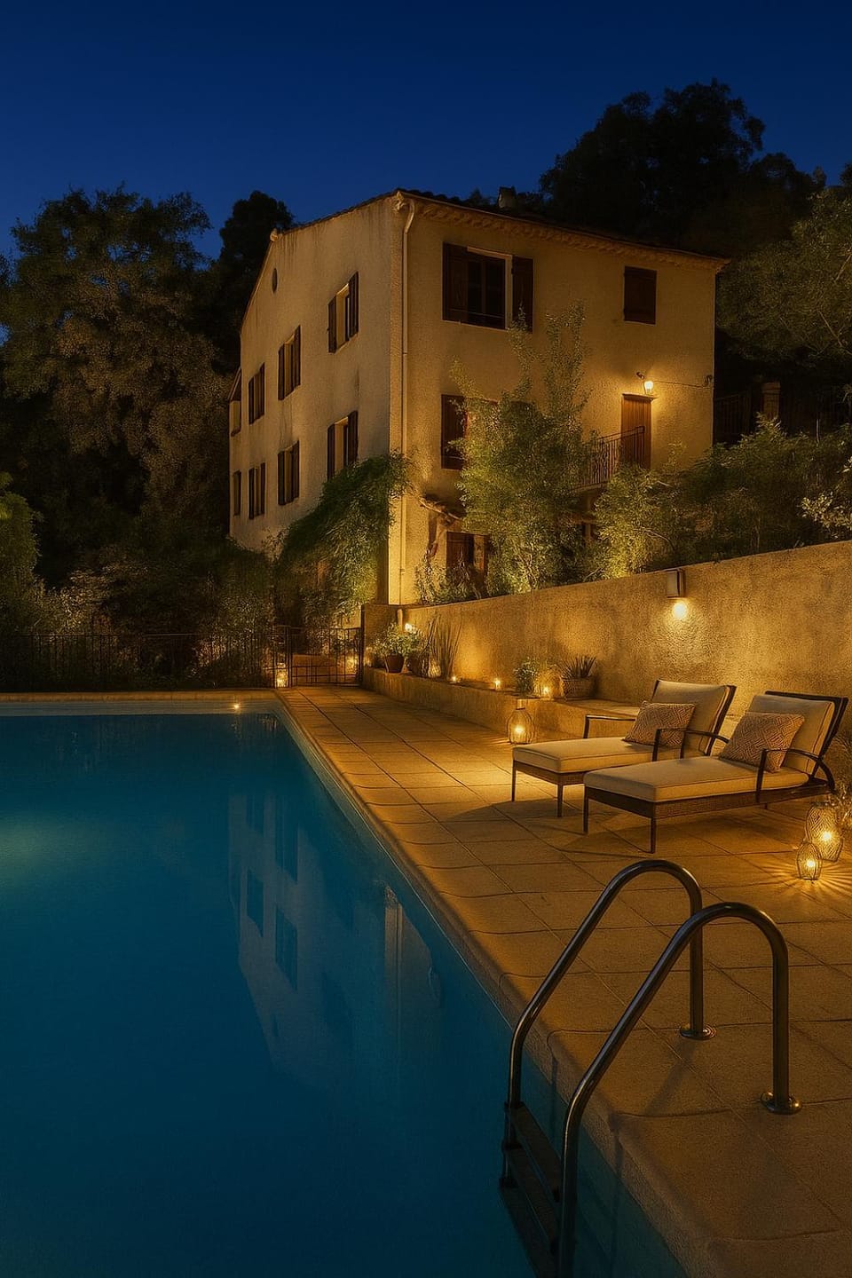 Property building, Swimming pool