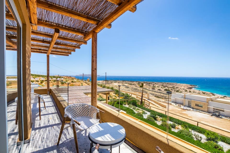 Patio, Day, View (from property/room), Balcony/Terrace, Seating area, Sea view