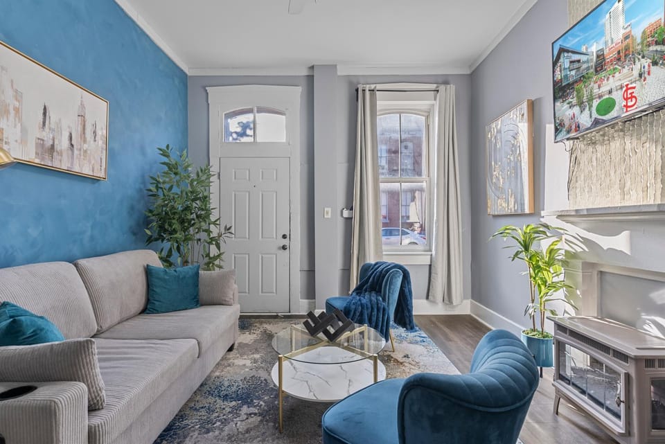 Steps Away Soulard Flat.1stfloor Apartment in Saint Louis