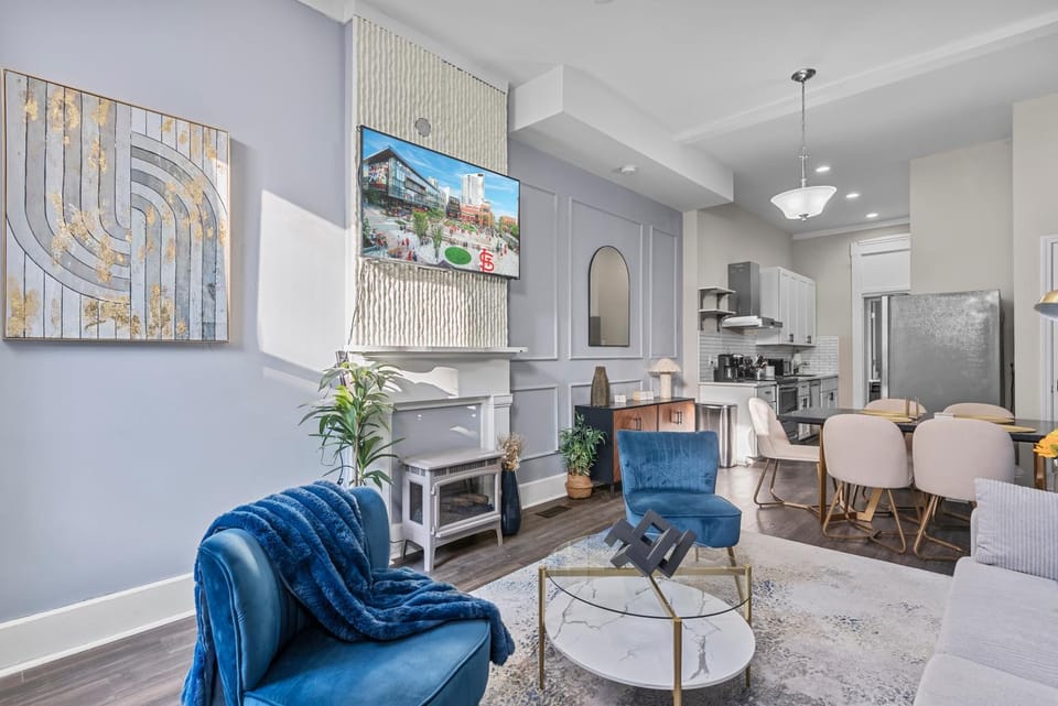 Steps Away Soulard Flat.1stfloor Apartment in Saint Louis