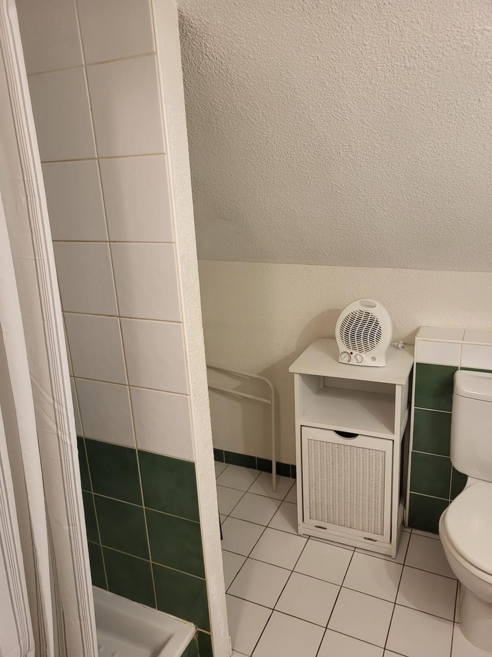 Bathroom, Living room