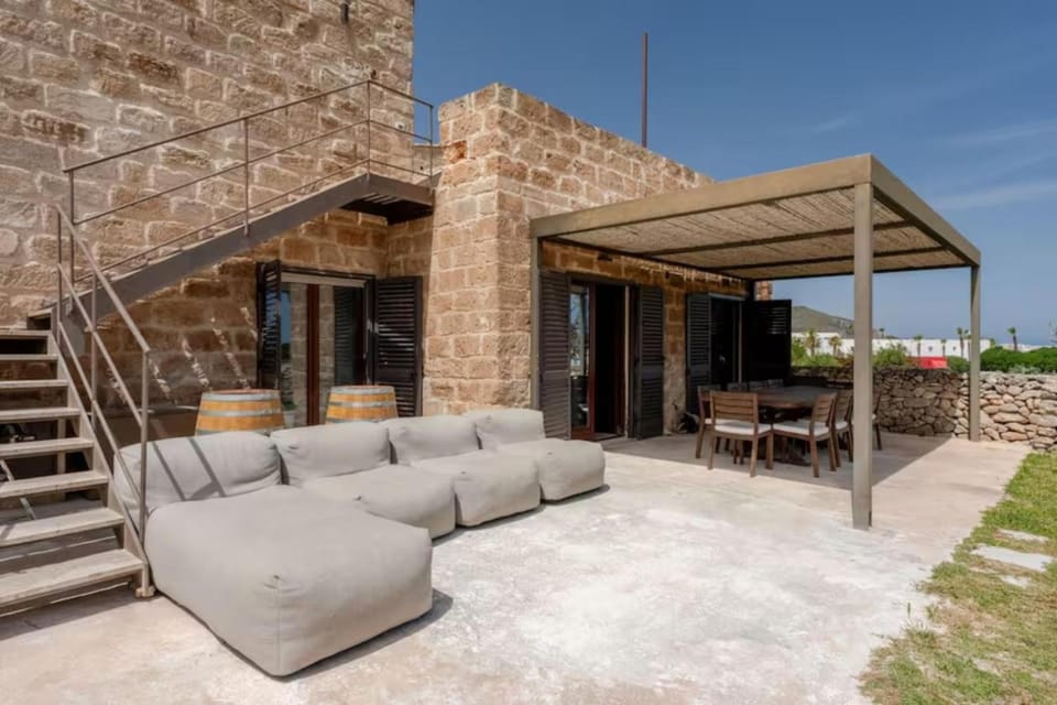 Property building, Patio, Day, View (from property/room), Seating area