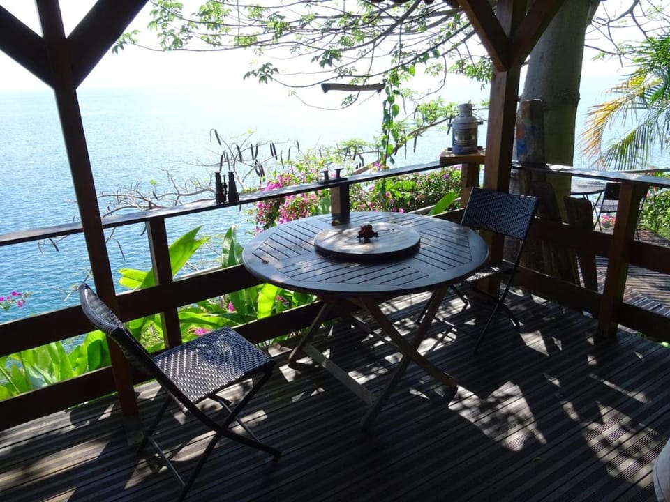 Les Portes du Paradis, surplombant la mer Villa in Leeward Islands