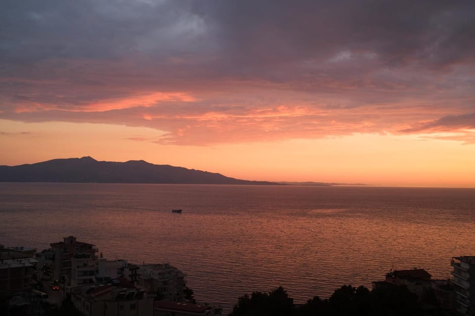 Sea view, Sunset
