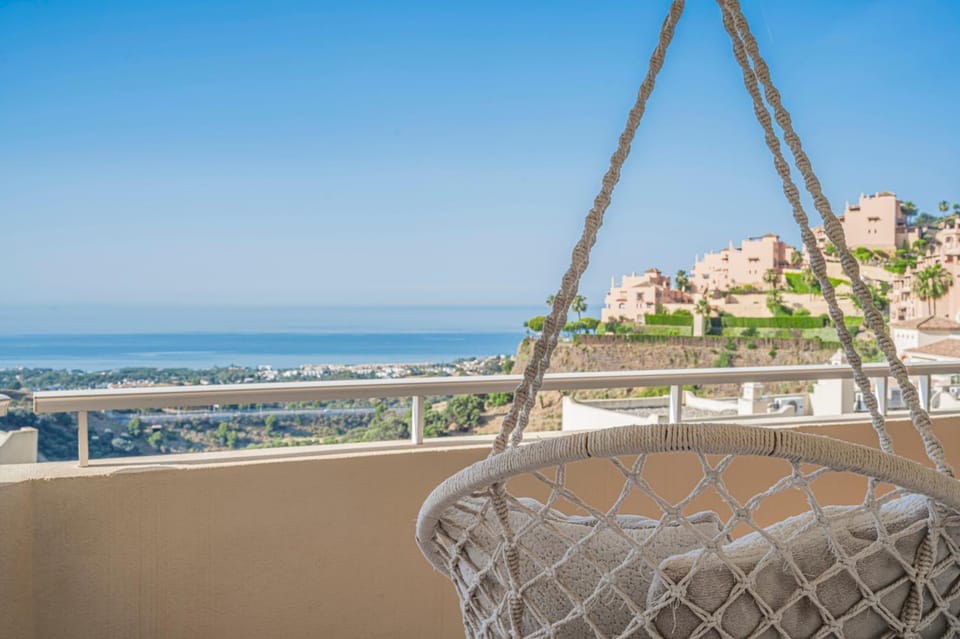View (from property/room), Balcony/Terrace, Sea view
