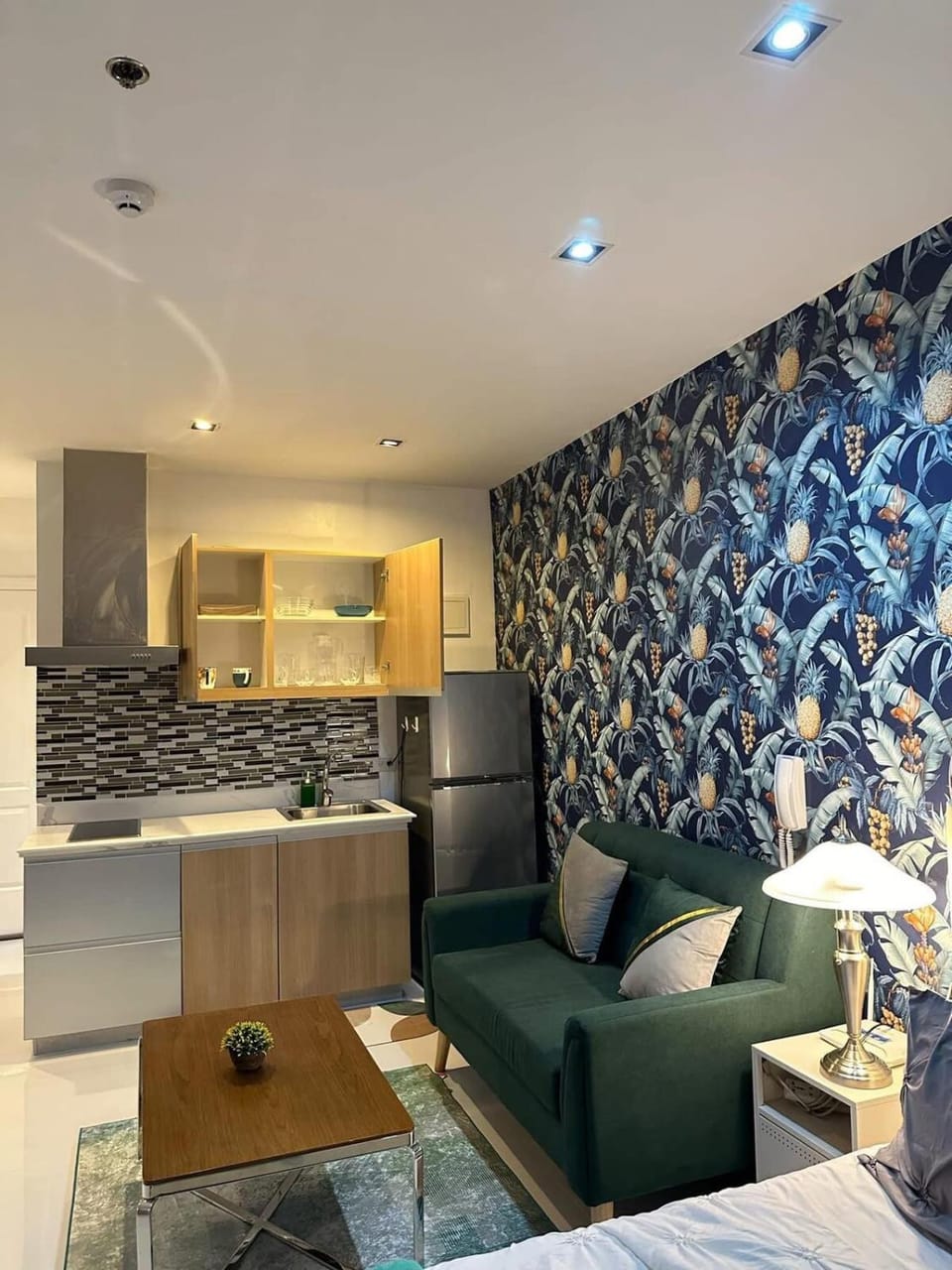 Modern Studio with Balcony in The Gramercy Residences Apartment in Makati