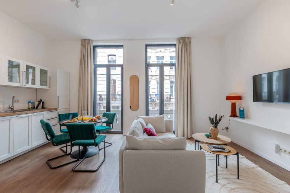 Chez Lilou et Babette 4 appartements 2 chambres Apartment in Brussels