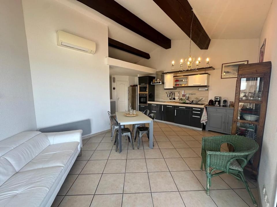 Spacious air-conditioned duplex with 270 degree sea views Apartment in Occitanie