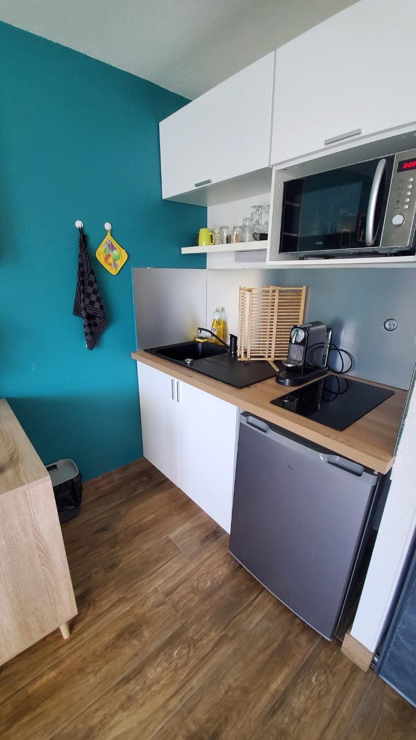 studio agréable à 2 pas du centre ville, parking privé Apartment in Vannes