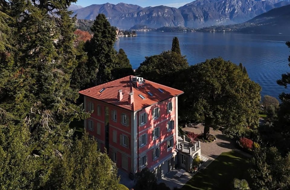 Property building, Natural landscape, Lake view, Mountain view