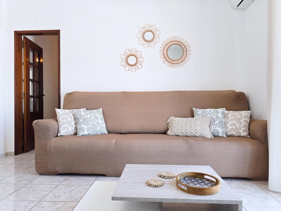 Living room, air conditioner