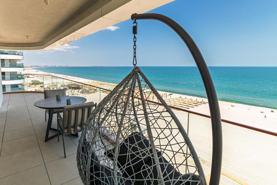 View (from property/room), Balcony/Terrace, Beach, Sea view