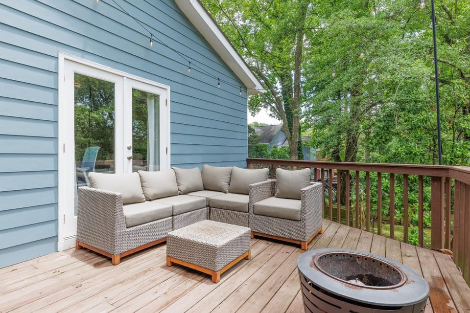 Cozy home w fireplace & patio World Cup Ready House in Atlanta