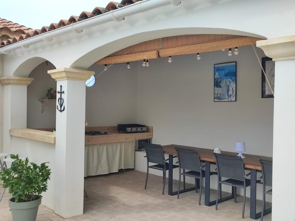 Studio cuisine extérieure Bed and Breakfast in Provence