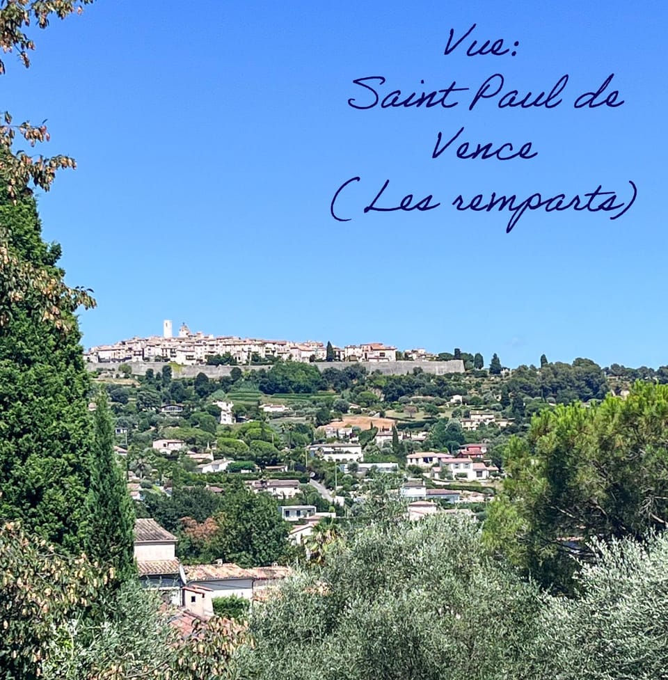 Nearby landmark, Natural landscape, Text overlay