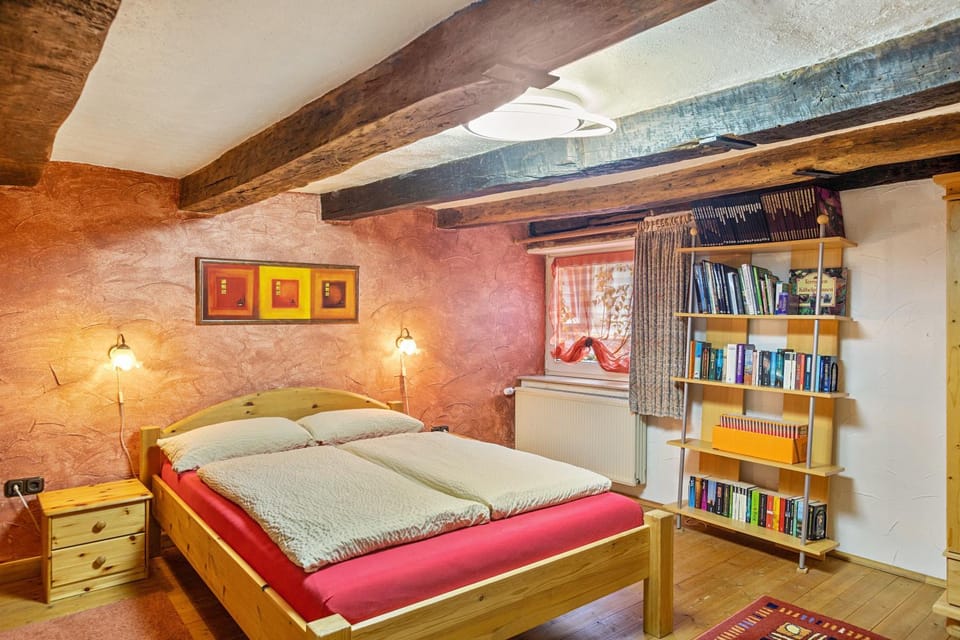 Property building, Living room, Bedroom