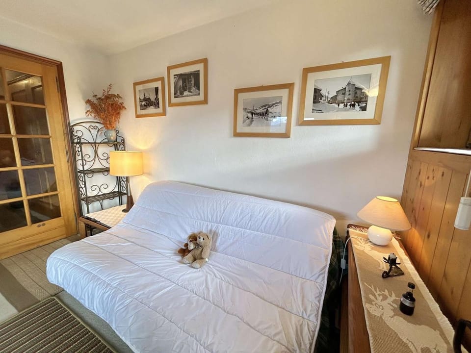 Appartement 2 pièces avec balcon, Megève, 4 couchages - FR-1-597-193 Apartment in Megève
