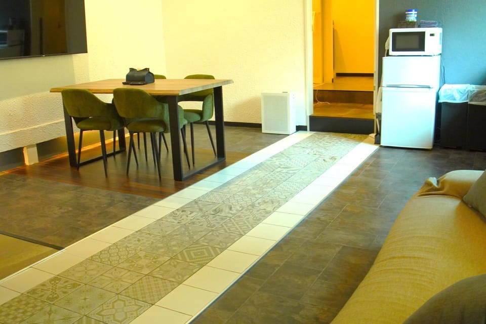 Kototoki-Ren-202 Standard Twin room Apartment hotel in Hiroshima