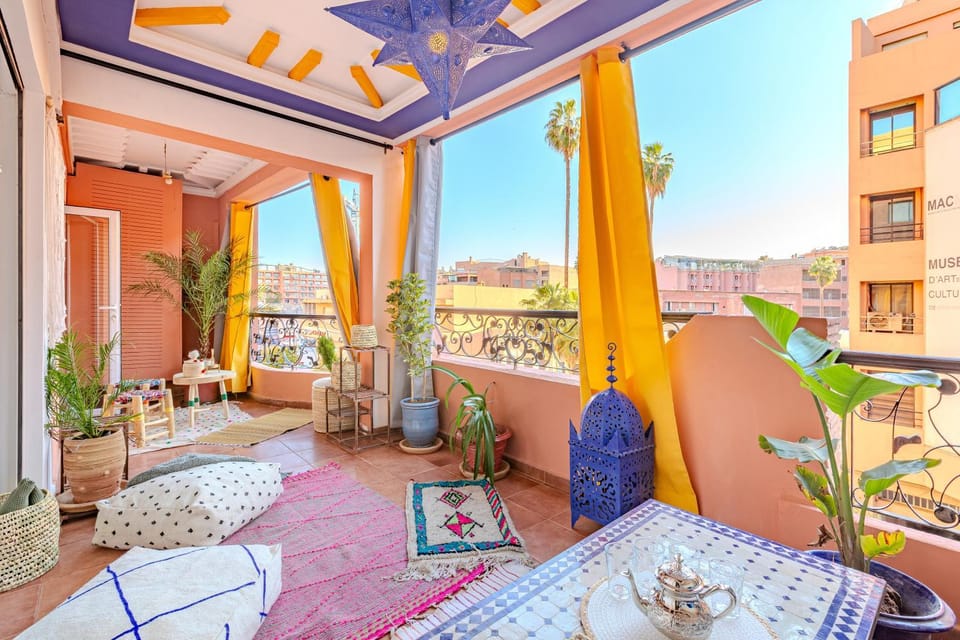 Boho chic retreat Apartment in Marrakesh