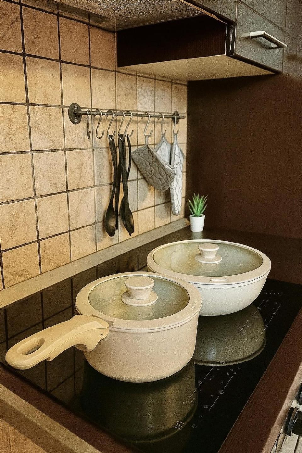 Kitchen or kitchenette, kitchen