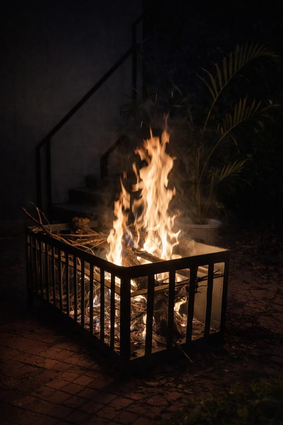 BBQ facilities, fireplace