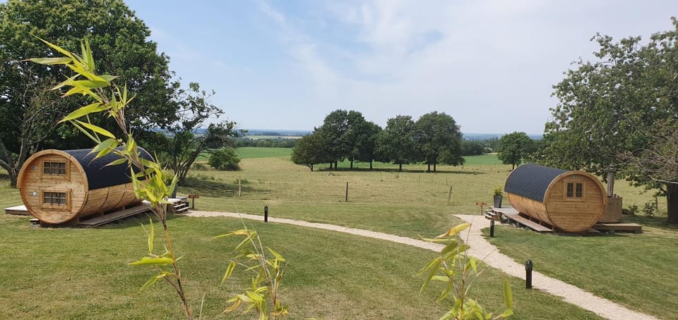 Barrel insolite Papilles en Escapade Luxury tent in Pays de la Loire