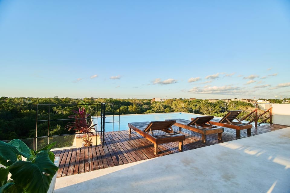 Casa Baay - Private 17 Bedroom House, 34 Pax, Rooftop and Pool + Concierge House in State of Quintana Roo