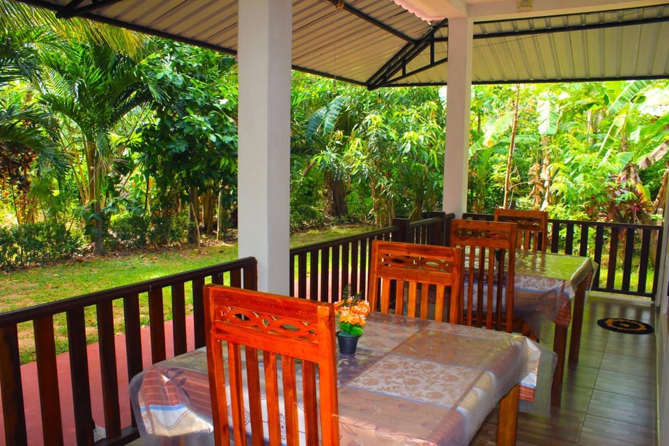 Seating area, Garden view