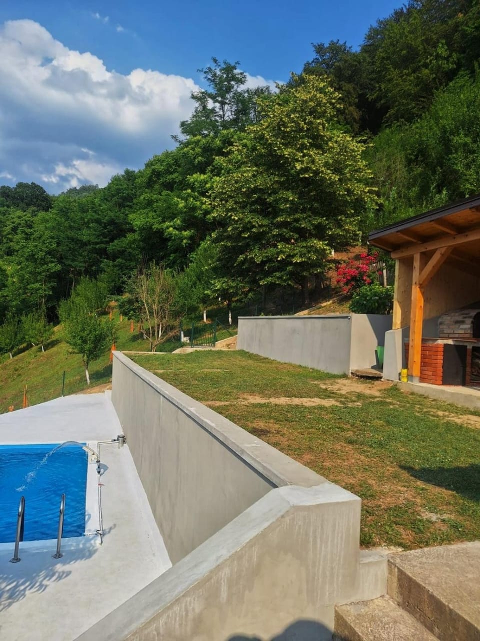 Natural landscape, Garden view, Pool view, Swimming pool