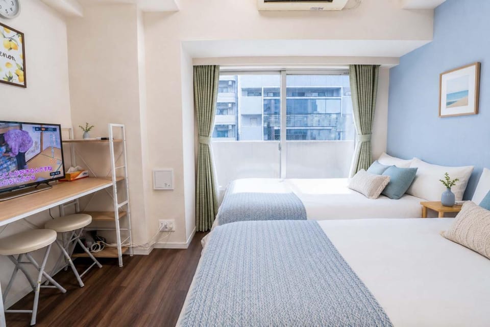 Bed, TV and multimedia, Photo of the whole room, Bedroom, air conditioner