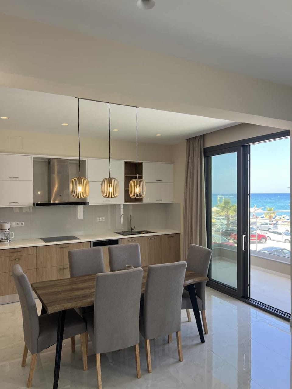 Dining area, Sea view